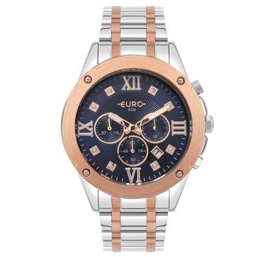 Imagem de Relógio Euro Feminino Delux Bicolor - EUJS25AK/4A