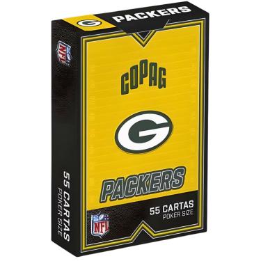 Imagem de Baralho de Cartas NFL Green Bay Packers 55 Cartas Copag