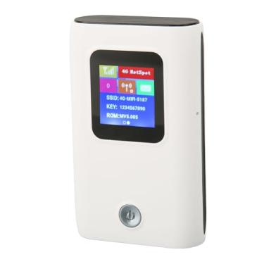 Imagem de ciciglow Roteador 4G, Carregador Portátil Usb Lte De 300 Mbps, Ponto Acesso Rede Móvel Bolso, Modem Inteligente Com Slot Para Cartão Sim, 10 Usuários, Carro E Área Externa