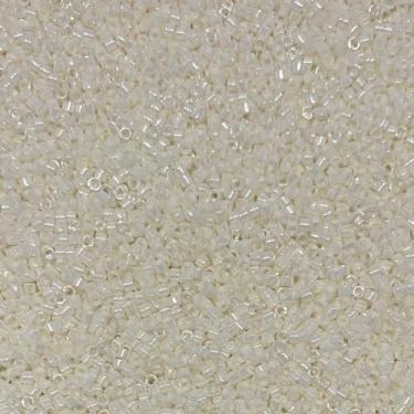 Imagem de Miyuki Delica 11/0 contas de semente - contas de vidro a granel 5 gramas e tamanho 1,6 mm 1000 peças contas de semente de vidro creme de ceilão (DB203)