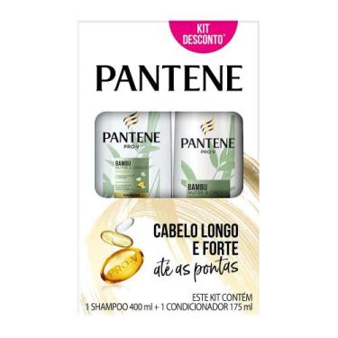 Imagem de Shampoo Pantene Bambu 400ml + Condicionador 175ml, Shampoo 400ml e Con