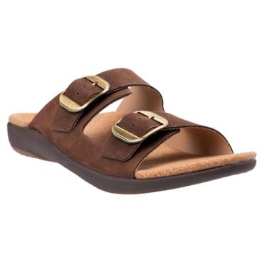 Imagem de REVITALIGN Sandália masculina Paxton Slide, Bisão, 14 Wide