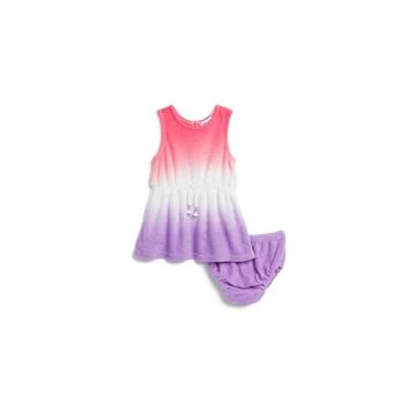 Imagem de Splendid Vestido regata para bebês meninas, Terra Dip Dye, 3-6 Meses