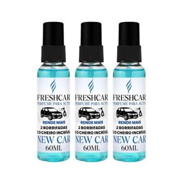Imagem de Kit 3 Aromatizante Spray automotivo Intenso 60ml - Lar Fresh, New Car