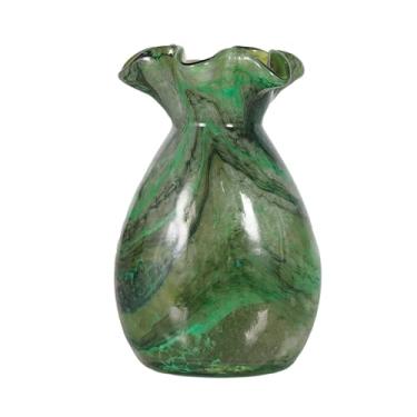 Imagem de VASO DECOR MURANO 13X20 CM MESCLA VERDE ESMERALDA