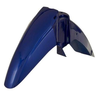 Imagem de Paralama Dianteiro Cromo Forte Moto Honda Biz 100 1998 À 2005, AZUL IG