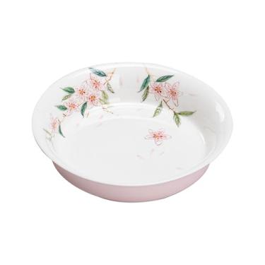 Imagem de Conjunto de chá de gongfu pintado à mão – esplendor vernal em porcelana branca pura, inclui mini bule de chá, Gaiwan, xícaras de chá, bandeja e jianshui, presente de cerimônia de chá (bandeja de bule)