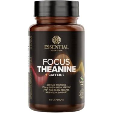 Imagem de Essential Nutrition - Focus Theanine - 250mg L-Teanina + 100mg Cafeína de rápida e lenta absorção