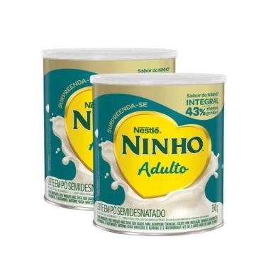 Imagem de Kit 2 Leite em Pó Ninho Adulto Lata 350g - NESTLE
