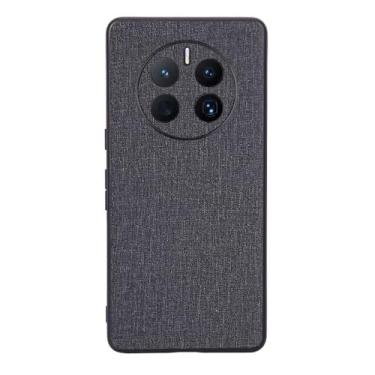 Imagem de Capas Compatível com Honor Magic5 PRO,Design de padrão de tela,Pproteção completa de 360°,Pplástico macio,Proteção contra queda-Black