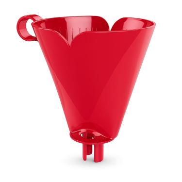 Imagem de Suporte Porta Filtro Café Tam 103 Coador Plástico Vermelho