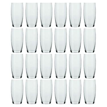 Imagem de Jogo de Copos Nadir Long Drink Oca 400ml Vidro Com 24 peças