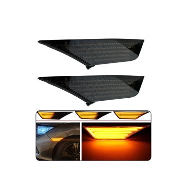 Imagem de Luz Led lateral 12v Amarelo Honda Civic G10 Sport Touring Si