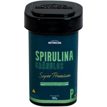 Imagem de Alimento Ração Para Peixes Nutricon Spirulina Granulos 50Gr