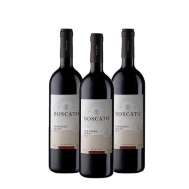 Imagem de Vinho Cabernet Franc Boscato Cave - Kit 3 unidades 750ml - Boscato Vin