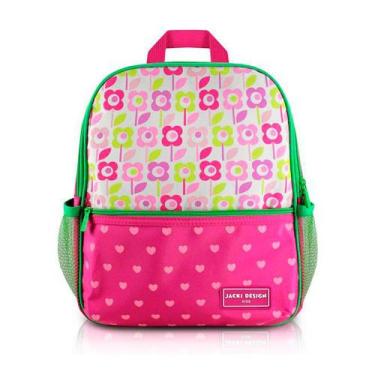 Imagem de Mochila Infantil Feminina Escolar Passeio Costas Criança Menina Estamp