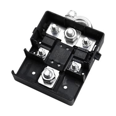Imagem de Generic Conector de terminal da bateria da caixa de fusíveis, resistência ao desgaste, peças práticas 32V 400A para caminhões RVs iates, 6.6cmx7.8cm