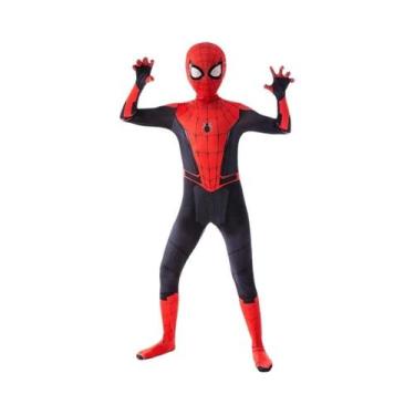 Imagem de Anime super-herói traje milhas morales cosplay zentai bodysuit trajes 