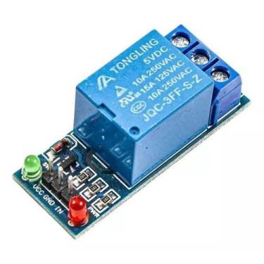 Imagem de Módulo Rele 1 Canal 5V Automção Para Arduino - OEM