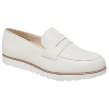 Imagem de Mocassim Footwear - Estilo E Conforto - Charelli Calçados, Off, White,