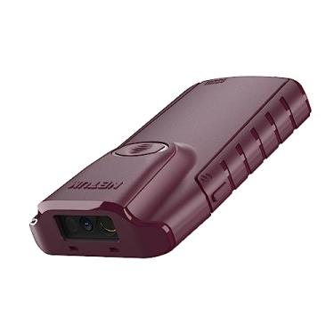 Imagem de NETUM Leitor de código de barras Bluetooth 2D, pequeno leitor de código de barras QR portátil 3 em 1, clipe traseiro de digitalização automática sem fio, funciona com tablet iOS, Android, Windows