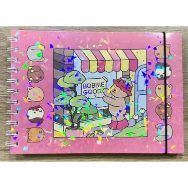 Imagem de Bobbie Goods Coleção Exclusiva de Livros de Colorir com Ilustrações cor Rosa