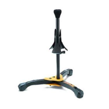 Imagem de Hercules Suporte para Saxofone Soprano e Flugelhorn DS531BB | de Chão, Dobrável, Regulagem de Altura, Espuma Protetora, Bag de Transporte, para Palco Estúdio Igreja