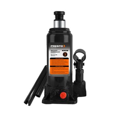 Imagem de Macaco Hidráulico Garrafa 3 Toneladas Presto