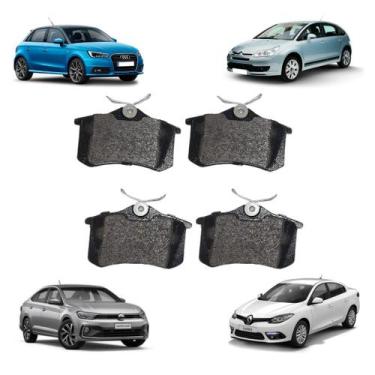 Imagem de Pastilha de Freio Fras-le A6 2.8 30V AUDI V6 2.8L30V V6 1997 , TRASEIR