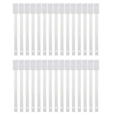 Imagem de DGBRSM 30 peças de ferramentas descartáveis de limpeza de lacunas brancas/escova de chaleira adequada para ranhuras de teclado, fogões de cozinha, persianas