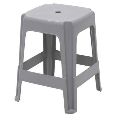 Imagem de Banqueta Tramontina Icaraí Cinza