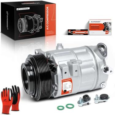 Imagem de A-Premium Compressor de ar condicionado AC com embreagem compatível com Nissan Maxima 2008-2014, Murano 2009-2014, Pathfinder 2013-2015, Quest 2011-2015 e Infiniti JX35 2013, QX60 2014-2015