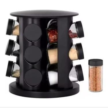 Imagem de Porta Tempero Giratório com 10 Peças