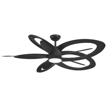 Imagem de MINKA-AIRE Minka Aire F862L-Cl Pinup 60" Ventilador De Teto Com Luz Led E Controle Remoto Em Acabamento Carvão