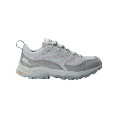 Imagem de Jack Wolfskin Tênis de caminhada masculino Cyrox Texapore Low M, pebble, 46 EU