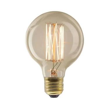 Imagem de Lâmpada Incandescente Retro Edison E27 220V/110V 40W Decoração De Ambi