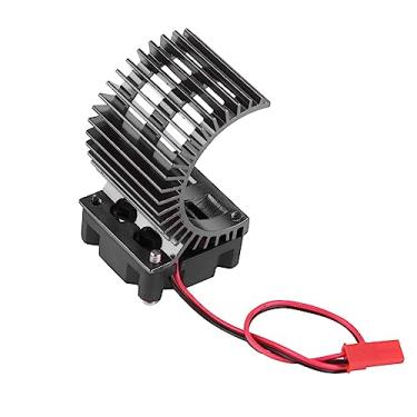 Imagem de RC Dissipator de Calor Com Ventilador de Resfriamento Duradouro 540/550 O Acessório do Motor Garante Trabalho Seguro para um Carro RC Elétrico a 1/10 Escala Adequada para Hsp