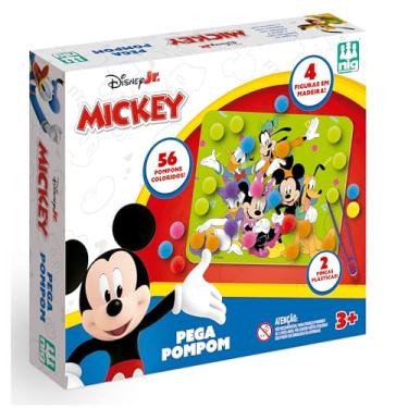 Imagem de Nig Brinquedos Brinquedo Educativo Pega Pompom Disney Mickey