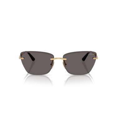 Imagem de Óculos de Sol Vogue Eyewear 0VO4332S 280/87 Tam 59 / Ouro - Lentes Preto