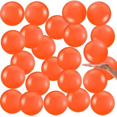 Imagem de Bola inflável Yinder Orange 15 cm com 24 peças de Ação de Graças