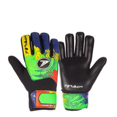 Imagem de Luva de Goleiro Training Poker Infinity Junior, Amc, Mr, Lac, 5