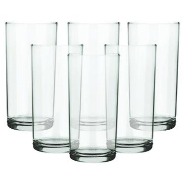 Imagem de Conjunto De Copos De Vidro 6 Peças Long Drink 300 Ml