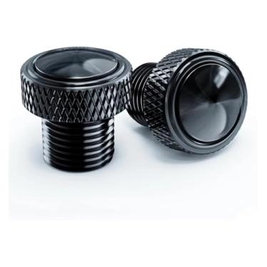 Imagem de BYYINGSUS Parafusos de tampa de parafusos de furo de espelho de motocicleta acessórios compatíveis com Z900 Z750 Z800 Z1000 Z250 Z300 Z400 Z650 Z1000SX(W-Preto)