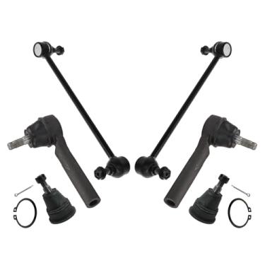 Imagem de TRQ Kit de direção dianteira e suspensão compatível com Chrysler Town & Country 2008-2018 Dodge Grand Caravan 2012-2015 Ram C/V 2009-2013 Volkswagen Routan