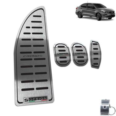 Imagem de Descanso Pedaleira Manual Fiat Cronos S- Design Preto