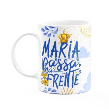 Imagem de Caneca Religiosa N.S Aparecida - Maria passa na frente - JPS INFO