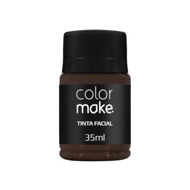 Imagem de Tinta facial 35ml Colormake Maquiagem artística Escola Halloween Circo