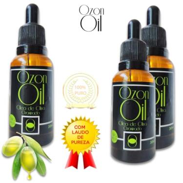 Imagem de Óleo de Oliva Ozonizado 30ml Compre 2 Ganhe 1!