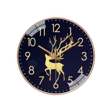 Imagem de Relógio de parede decoração de casa sala de estar quartzo relógio de parede criativo moderno relógio de parede acrílico espelho adesivos decoração de casa