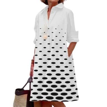 Imagem de Vestido Zhyaj Boho Style Maxi White 2025 Primavera Verão Feminino